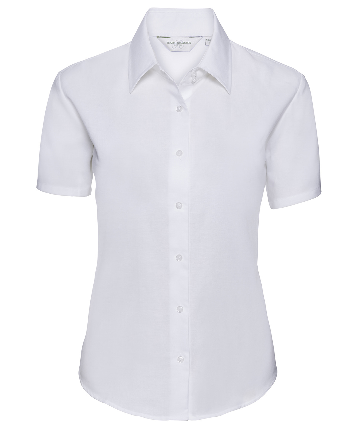 Women's short sleeve Oxford shirt