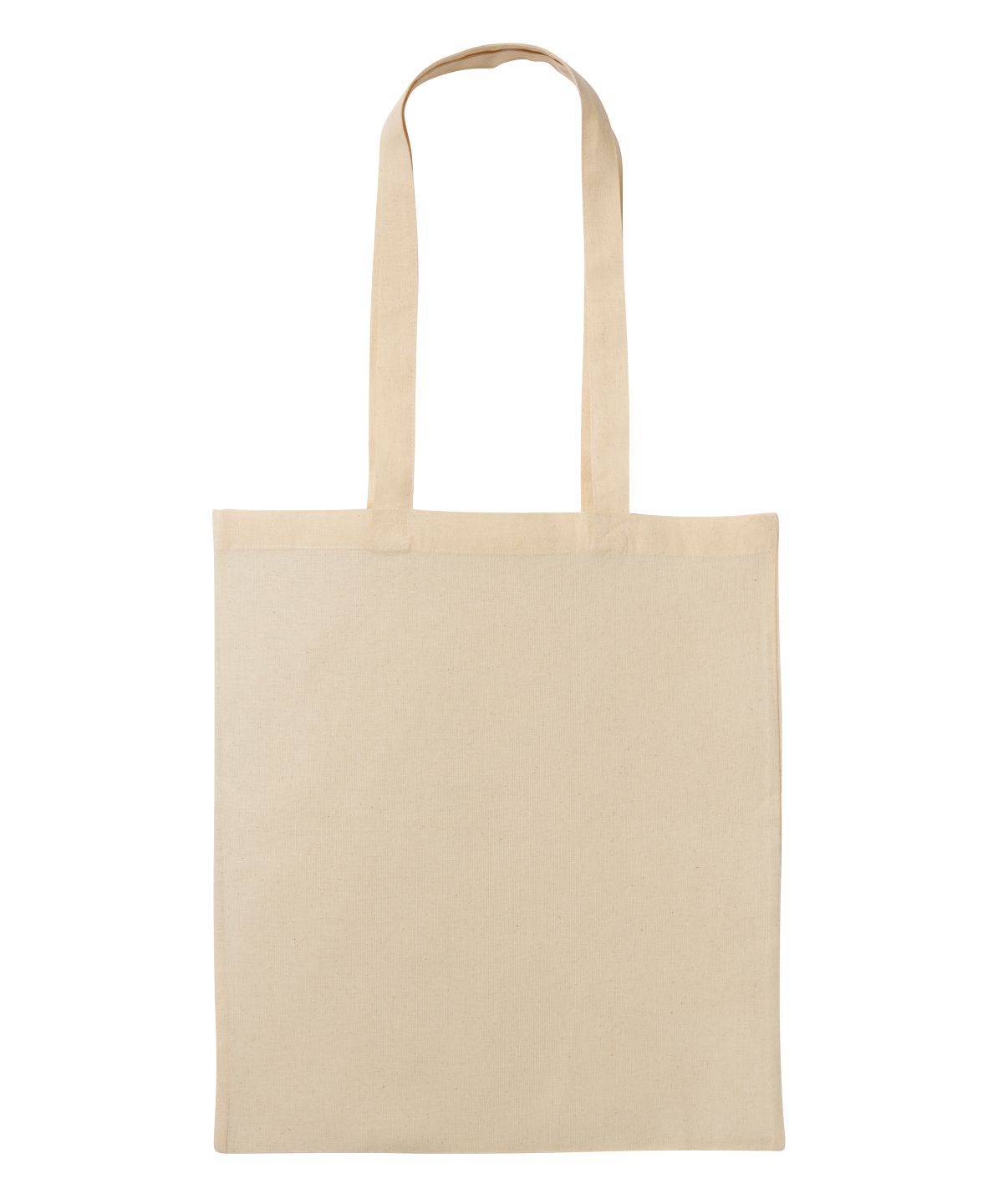 Recycled cotton shopper long handle