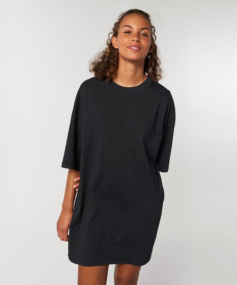 Stella Twister, the women's oversized t-shirt dress (STDW141)