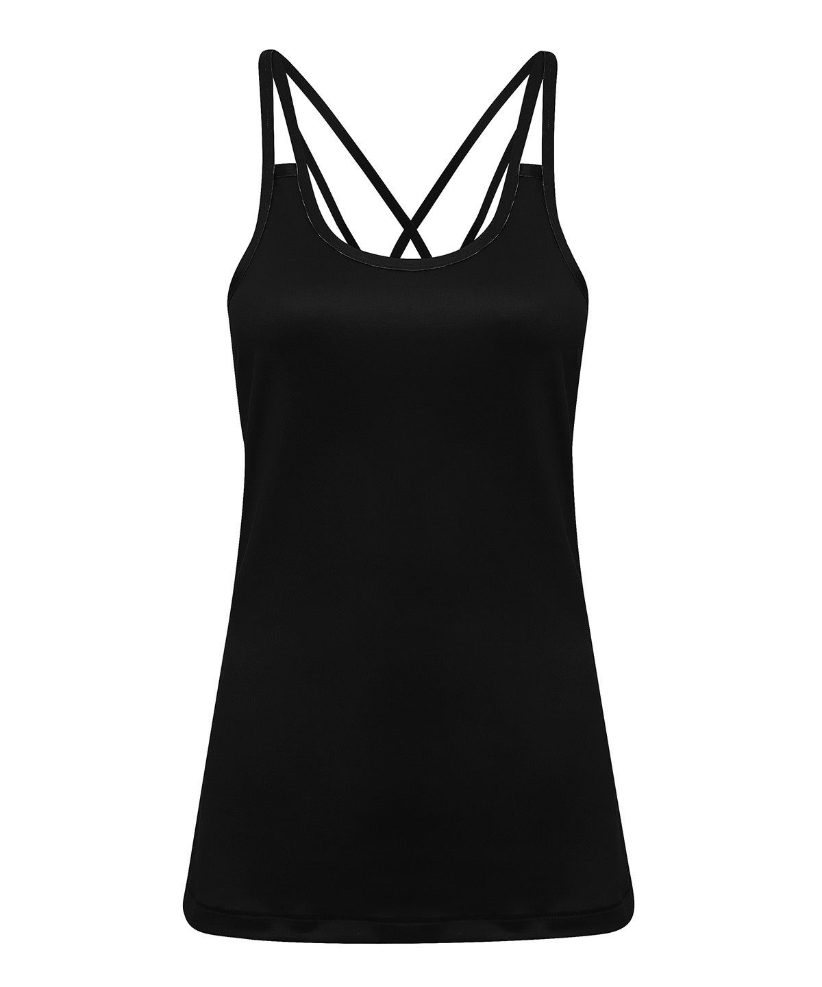 Women's TriDri® 'laser cut' spaghetti strap vest