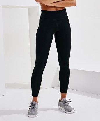 FABLETICS woman's size XS Mid-Rise seamless rib 7/8 athletic black