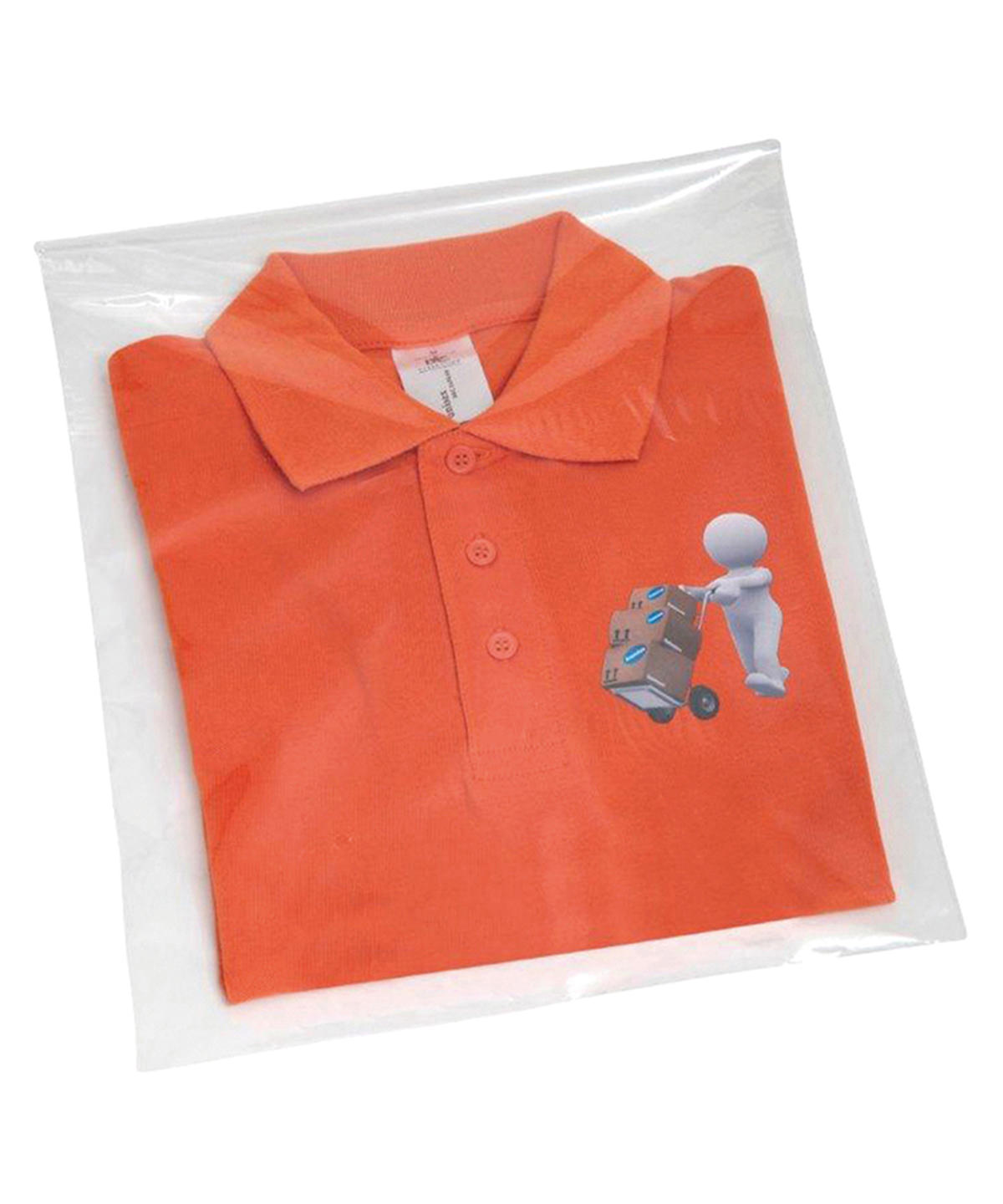 Polypropylene shirt bag